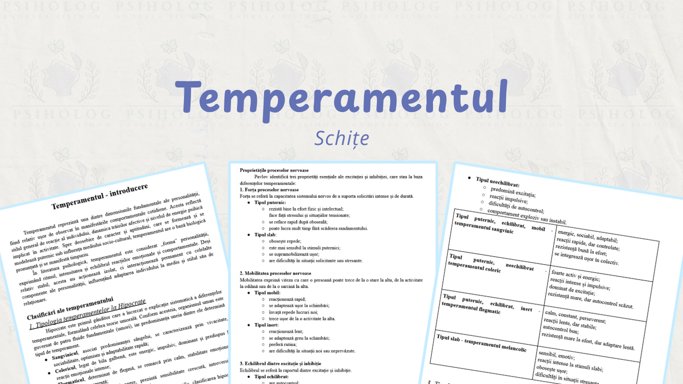 Temperamentul: caracteristici, tipuri și clasificări
